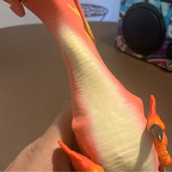 Vibrant Orange and Yellow Dragon Toy - Picture 4 of 11